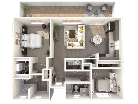 Tucson Floor Plan at Parke Place, Prescott Valley, Arizona
